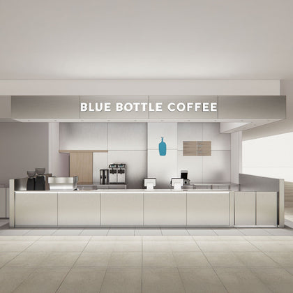 블루보틀 부산 신세계 팝업 카페