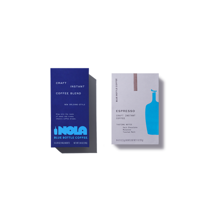크래프트 인스턴트 커피 에스프레소 싱글 서브 & 놀라 인스턴트 세트