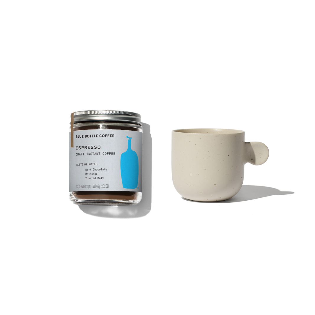 크래프트 인스턴트 커피 에스프레소 & 에센셜리스트 머그 1잔 세트