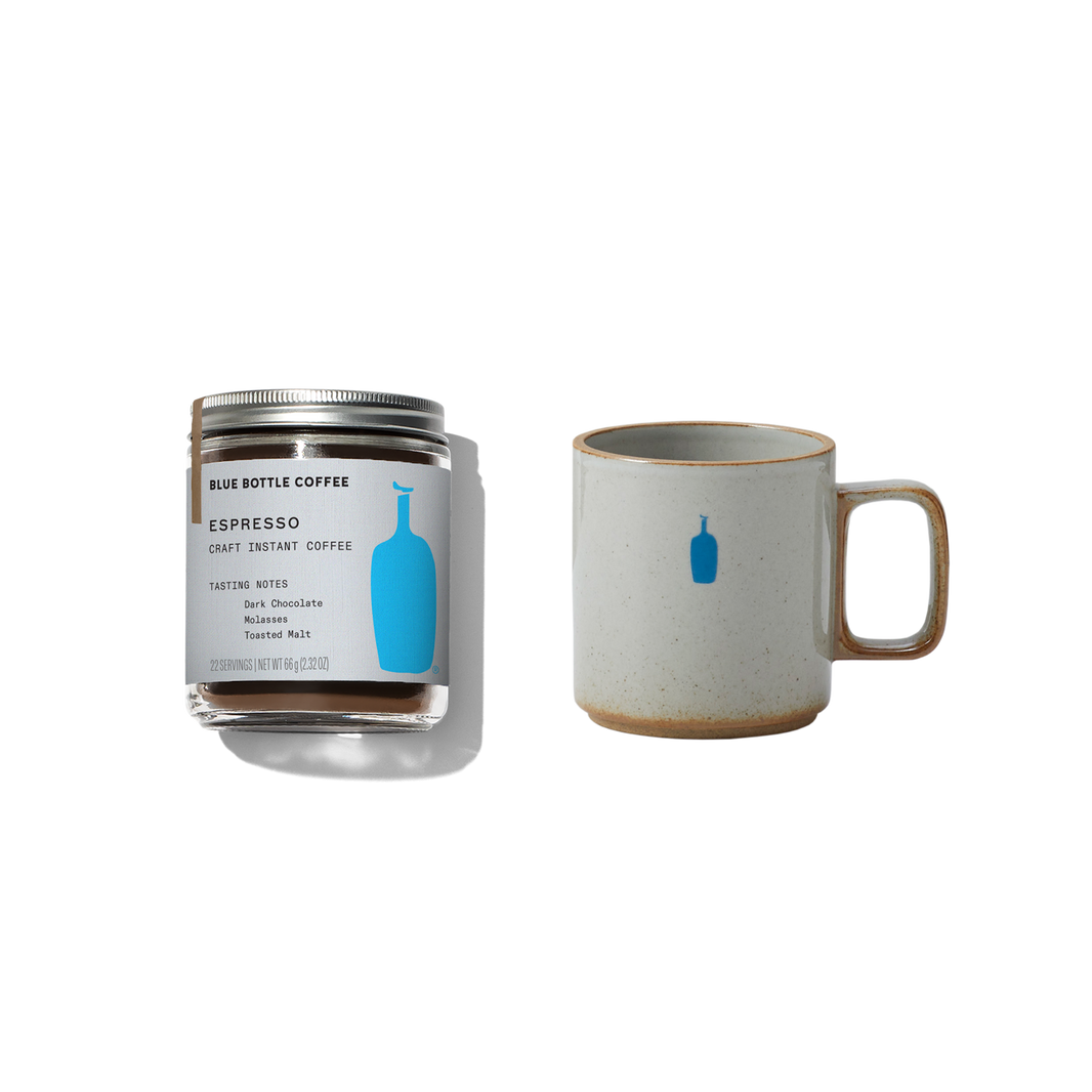 크래프트 인스턴트 커피 & 하사미 포셀린 머그 (385ml) 세트