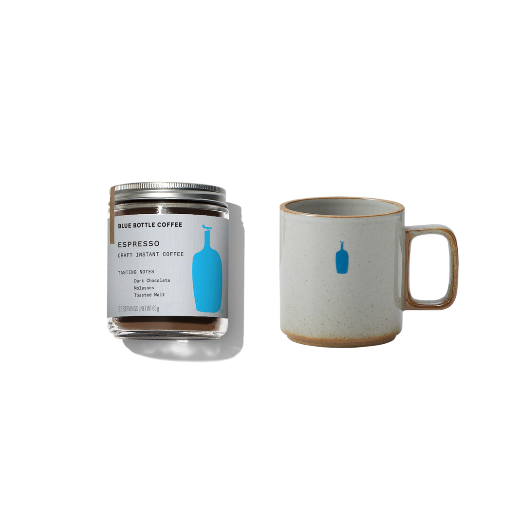 크래프트 인스턴트 커피 & 하사미 포셀린 머그 (385ml) 세트