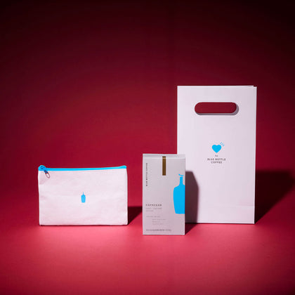블루보틀 커피 x 휴먼 메이드 파우치 with 크래프트 인스턴트 에스프레소 싱글서브