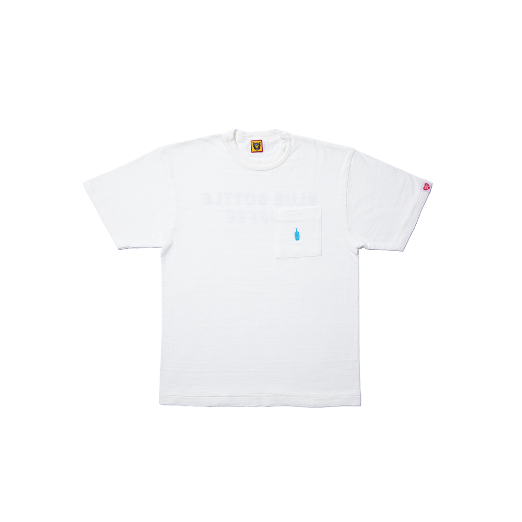 블루보틀 커피 x 휴먼 메이드 티셔츠 화이트